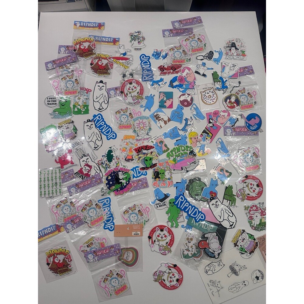 Ripndip Sticker Air Freshener Tattoo lot huge